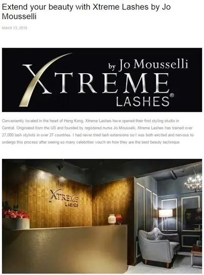 [Elle.com.hk] Extend your beauty with Xtreme Lashes by Jo Mousselli